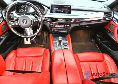 2017 BMW X6 xDrive35I z USA, uszkodzony, nr VIN 5UXKU2C34H0U28565